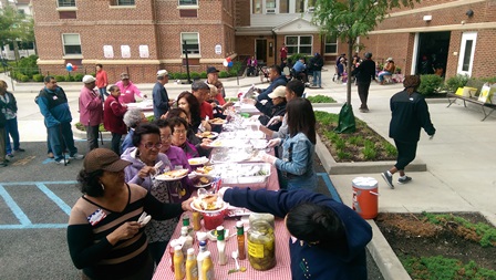 The May 28th Memorial Day Barbecue, at Serviam Gardens, provided a fun filled afternoon to the seniors living in five affordable housing complexes.