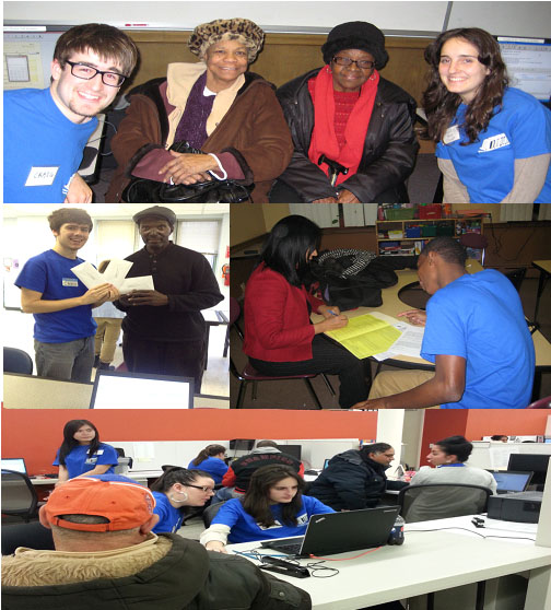 Tax Volunteers and Filers in Action @ Refuge House & Mobile Locations 