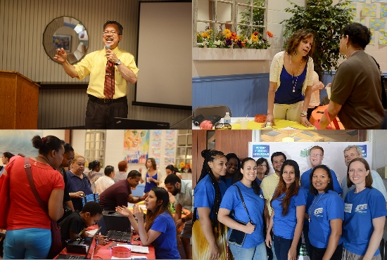 Over 250 Bronx residents attended the UNHP Immigration and Financial Resources fair on June 14th at OLR. Attendees had on-the-spot access to legal and financial services as well as the opportunity to make follow-up appointments.