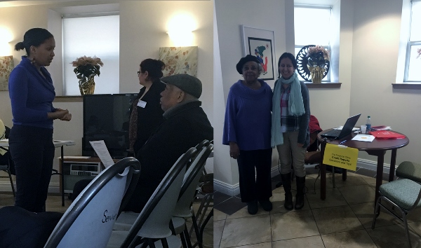 Ten senior homeowners attended the Resource Fair on March 15 at Serviam Gardens and received services from The Parodneck Foundation, The Financial Clinic, UNHP, Sustainable South Bronx and the NWBCCC Weatherization Project. Six seniors printed their credit reports, two scheduled appointments for finanicial coaching at the NWBXRC, 2 homeowners applied for property tax exemptions (STAR) and 3 homeowners have been approved for a free home energy assessment. One senior applied for a Senior Citizen Housing Assistance program (SCHAP) low-cost loan from The Parodneck Foundation. Attendees also made follow up appointments for legal and foreclosure prevention assistance through the Parodneck Foundation.